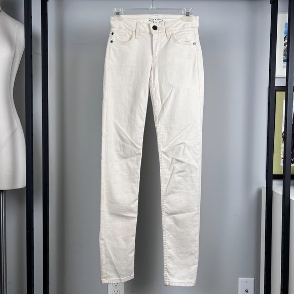 Alice + Olivia Denim - Alice+Olivia, Skinny Off-White Denim, NWOT